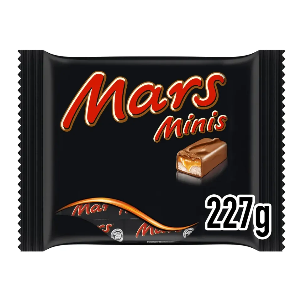 Mars Minis barrette cioccolato caramello nougat 227g