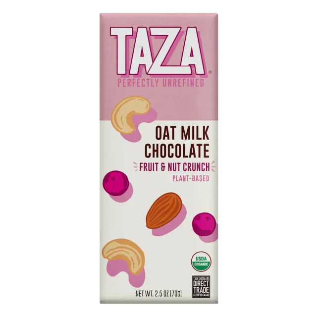 Taza Oat Milk Fruit Nut Crunch barretta avena 2.5 oz