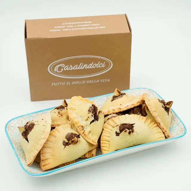 Casalindolci Mpanatigghi biscotti ripieni al cacao