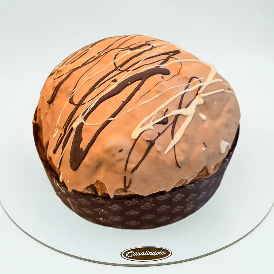 Casalindolci Panettone Caramello panettone 1 kg cremoso