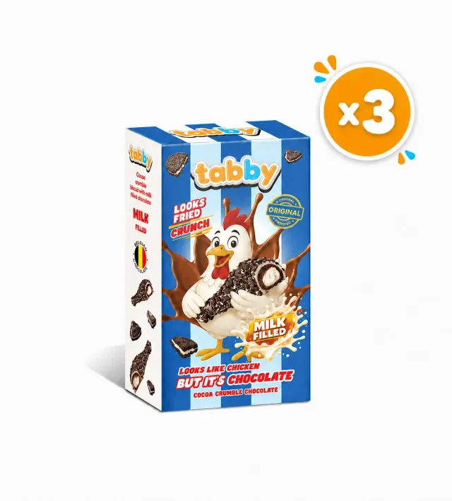 Tabby Cocoa Drumstick cioccolato 50g x3 cacao