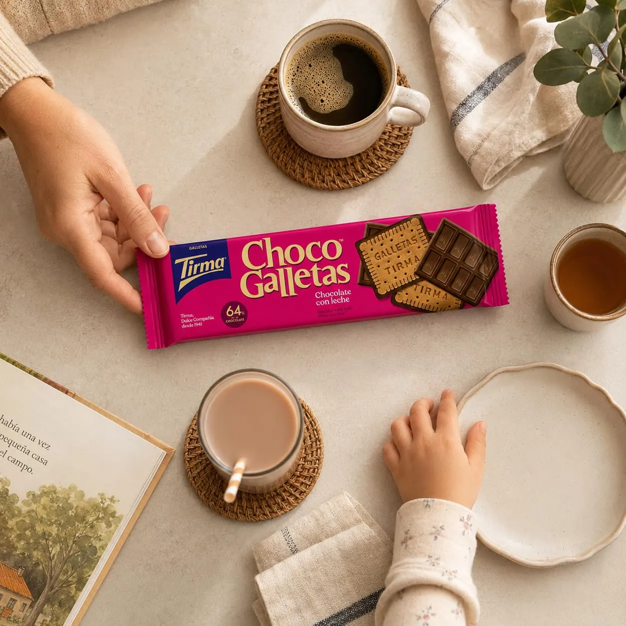 Tirma ChocoGalletas biscotti cioccolato al latte 160 g