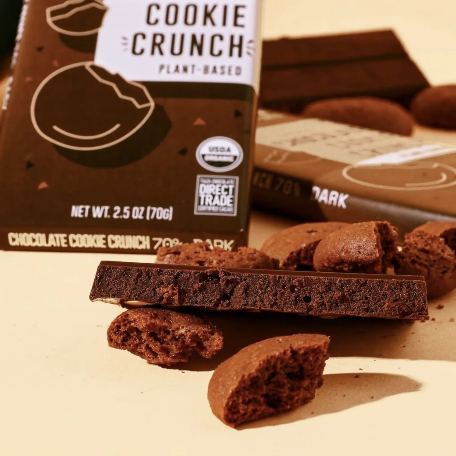 Taza Chocolate Cookie Crunch tavoletta fondente 70% 70 g