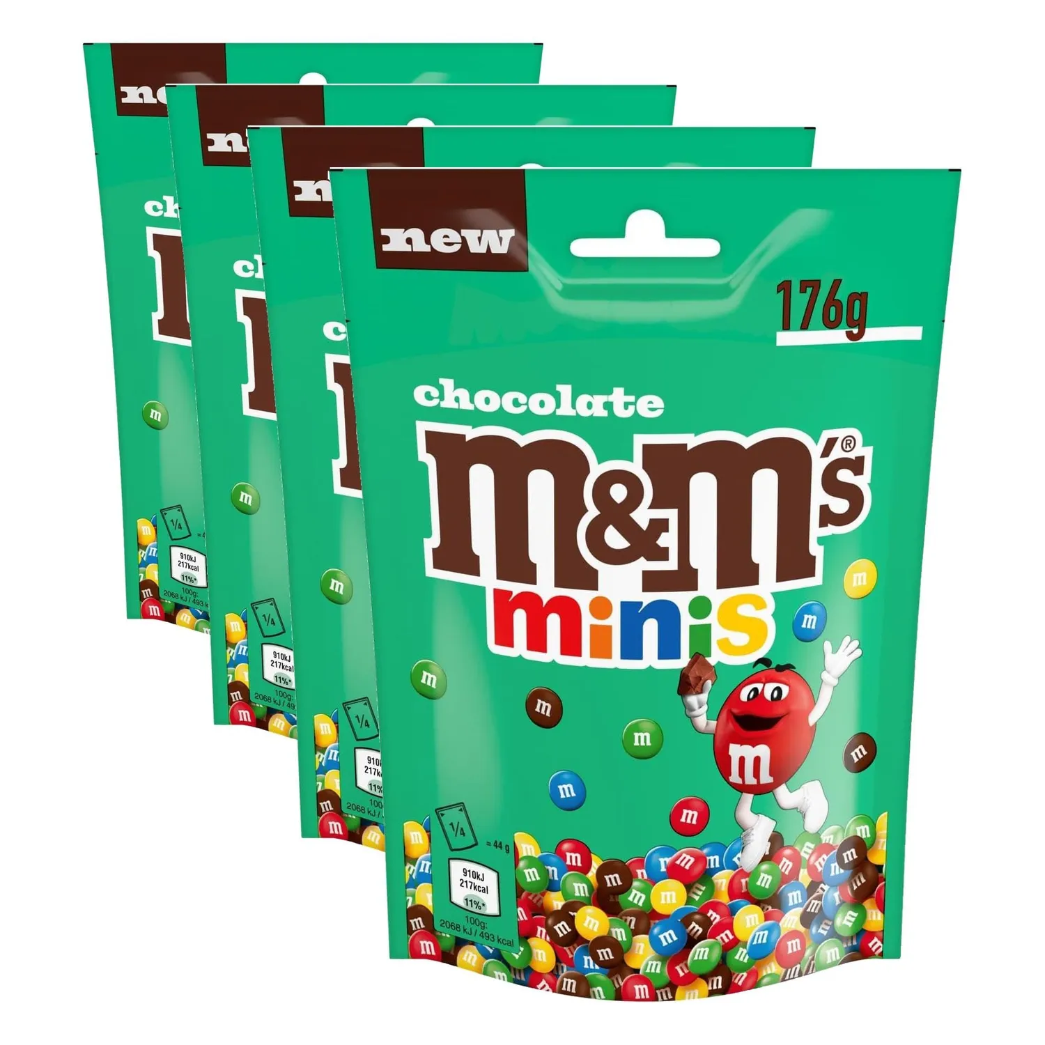 M&M's Minis Confetti Cioccolato Busta 176 g Mini