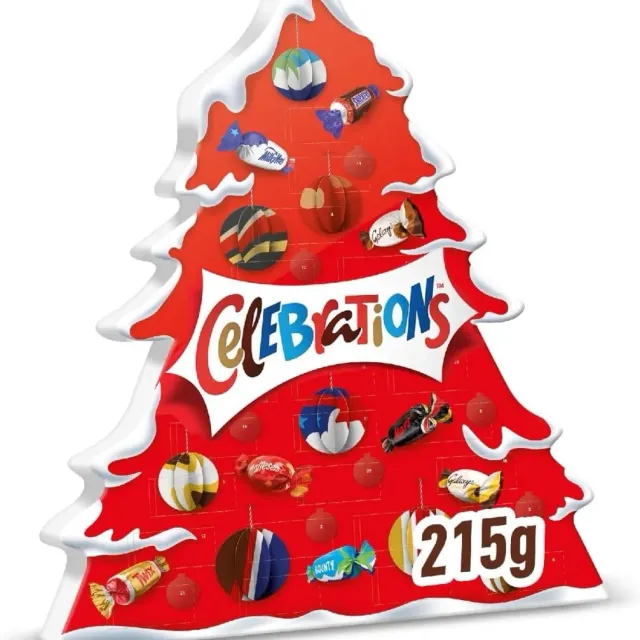 Mars Celebrations Calendario Avvento Cioccolato 215 g