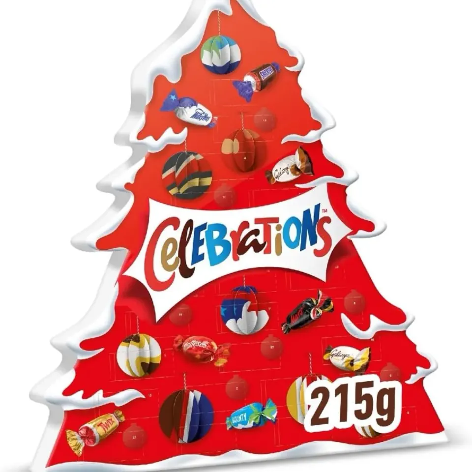 Mars Celebrations Calendario Avvento Cioccolato 215 g