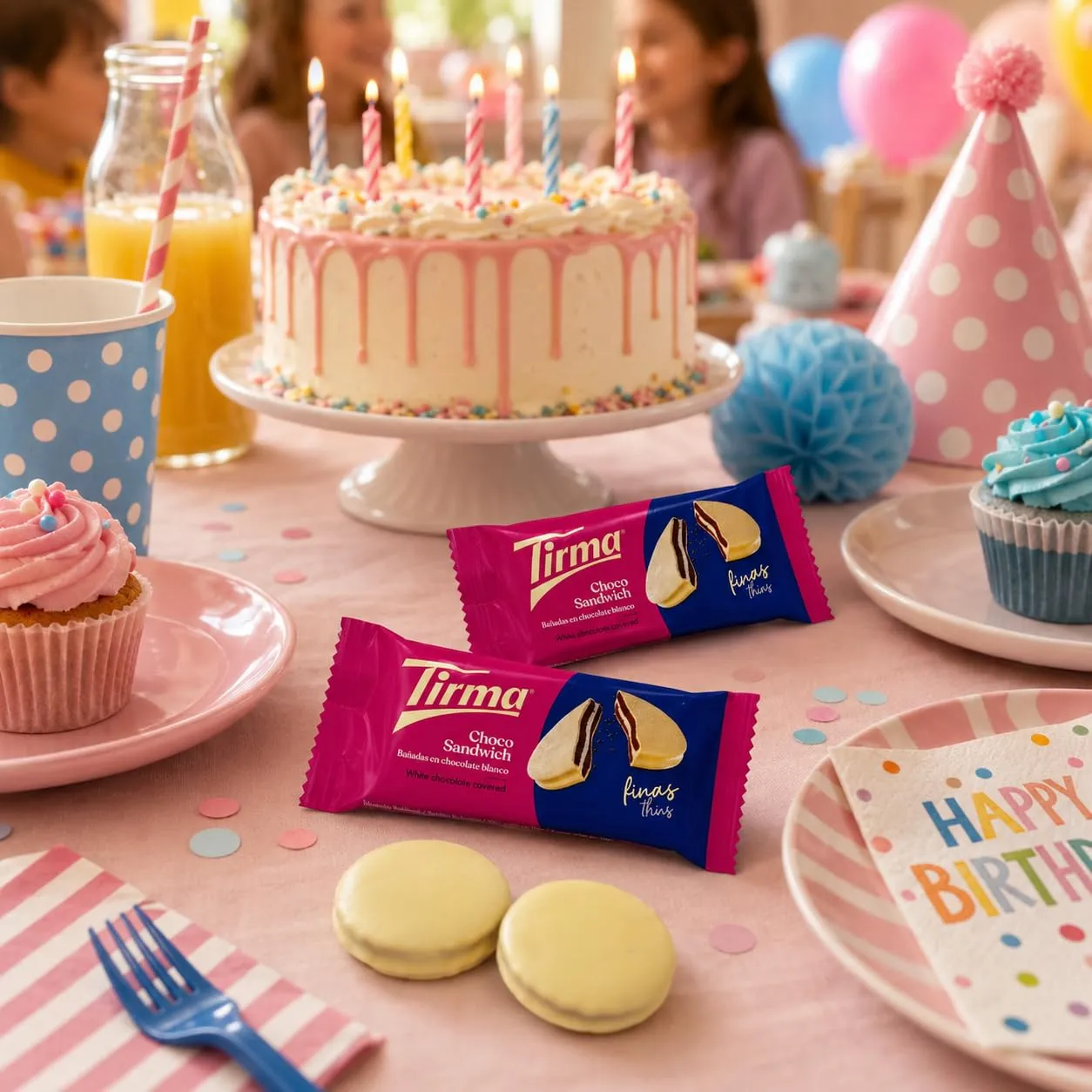 Tirma Sandwich biscotti cioccolato bianco 218 g