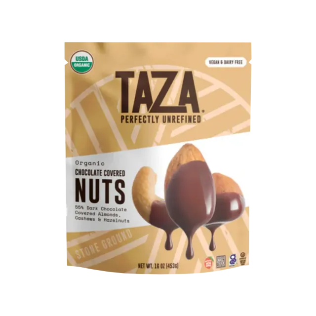 Taza Mixed Nuts snack fondente 55% busta 16 oz