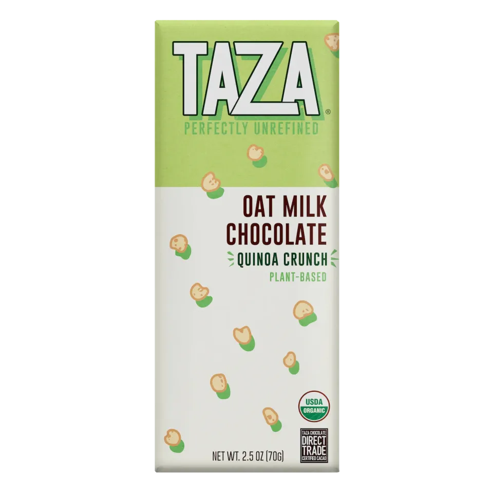 Taza Oat Milk Quinoa Crunch tavoletta 70 g vegana