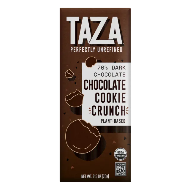 Taza Chocolate Cookie Crunch tavoletta fondente 70% 70 g