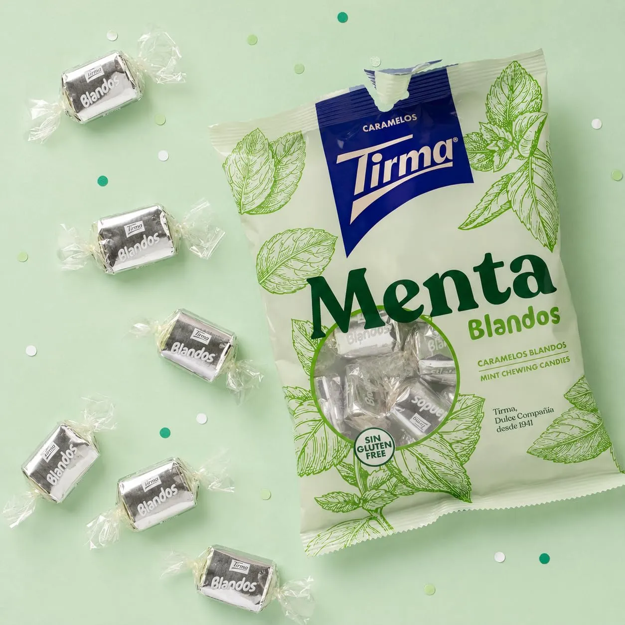 Tirma caramelle morbide 125g alla menta senza glutine