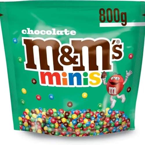 Mars M&M's Minis Confetti Cioccolato Latte 800g famiglia
