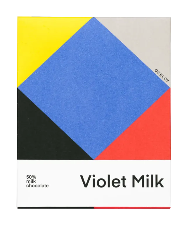 Original Beans Violet 55% tavoletta dark milk violetta