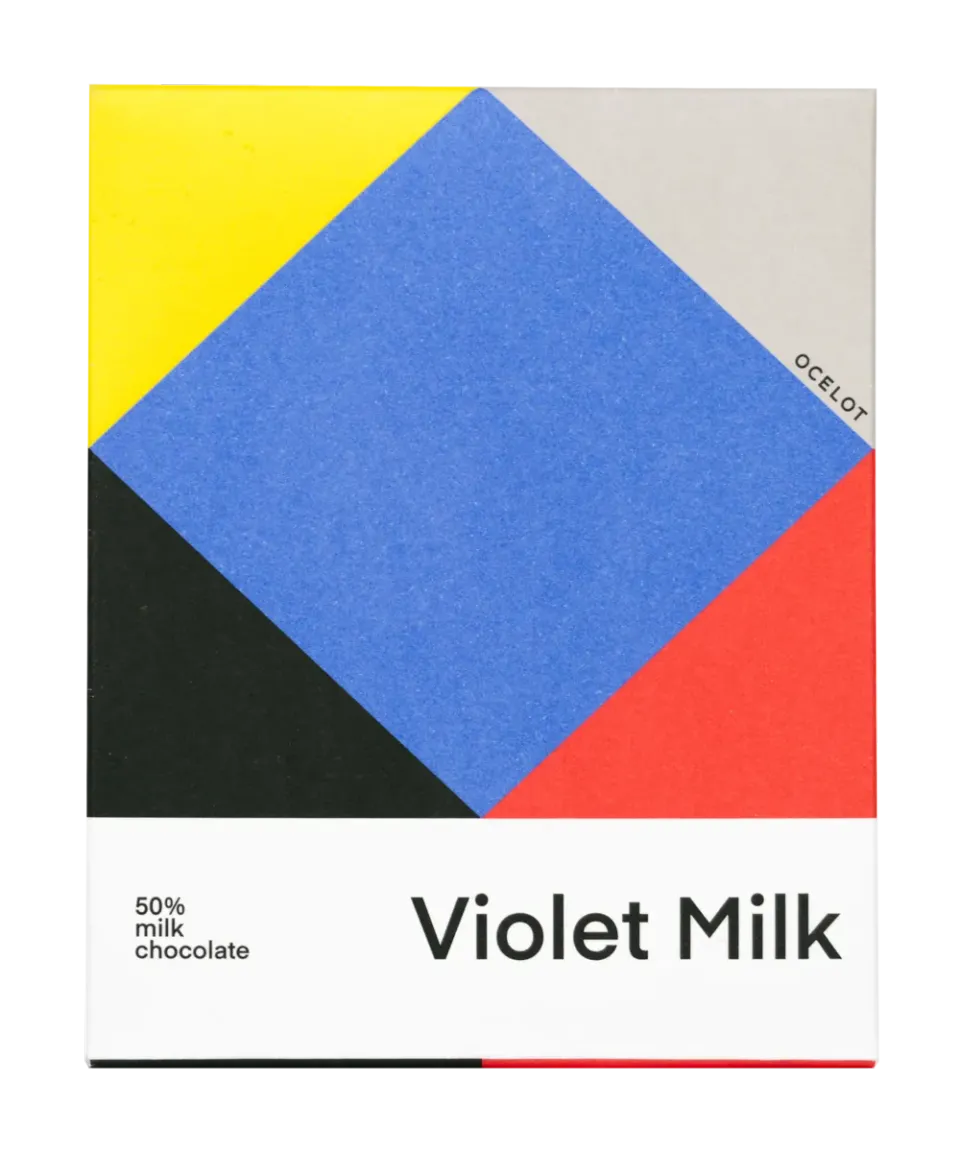 Original Beans Violet 55% tavoletta dark milk violetta