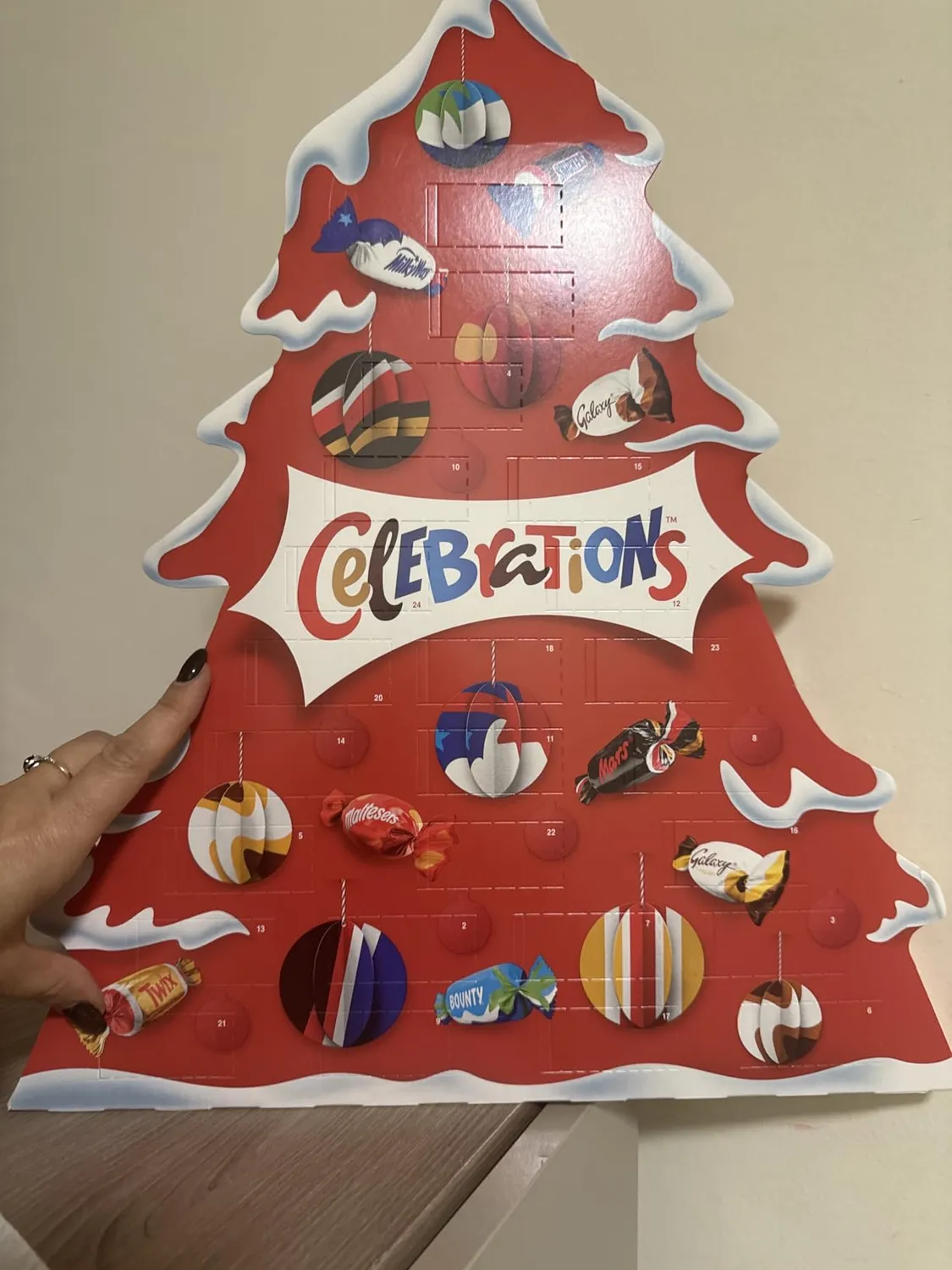 Mars Celebrations Calendario Avvento Cioccolato 215 g