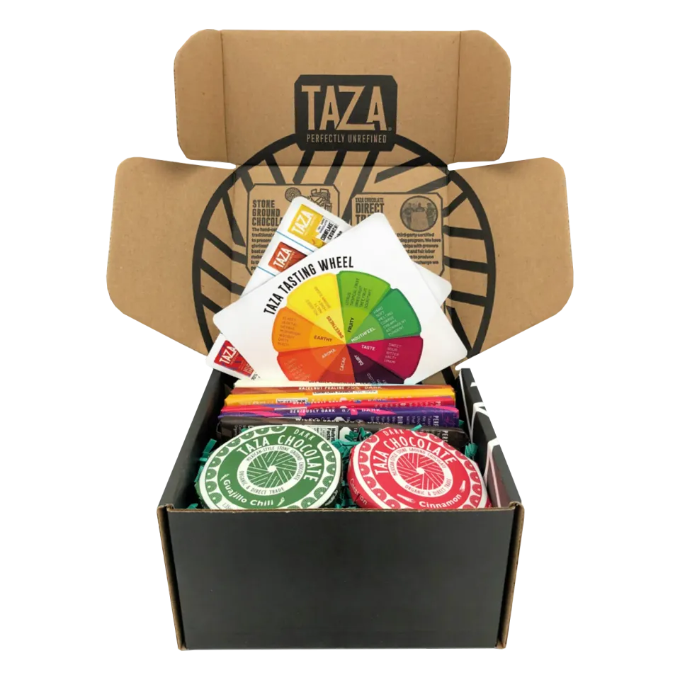 Taza Tasting Kit degustazione cioccolato fondente 10 pezzi