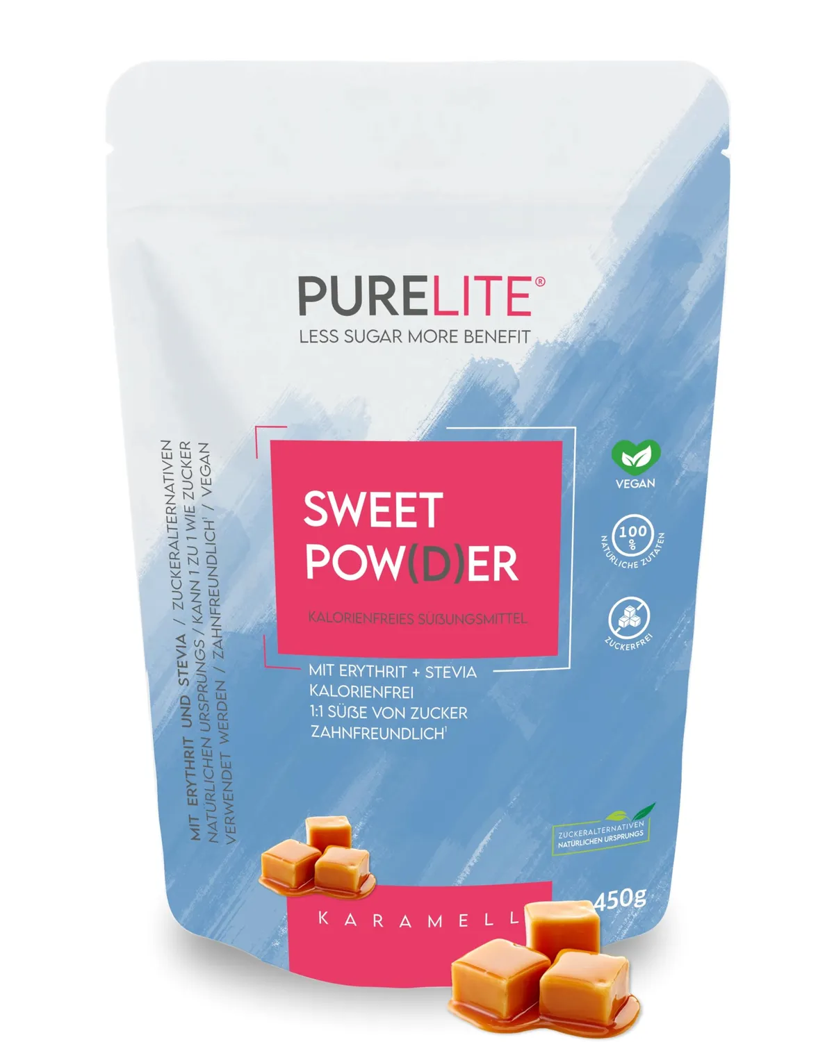 PURELITE Sweet Powder dolcificante 450g zero calorie naturale