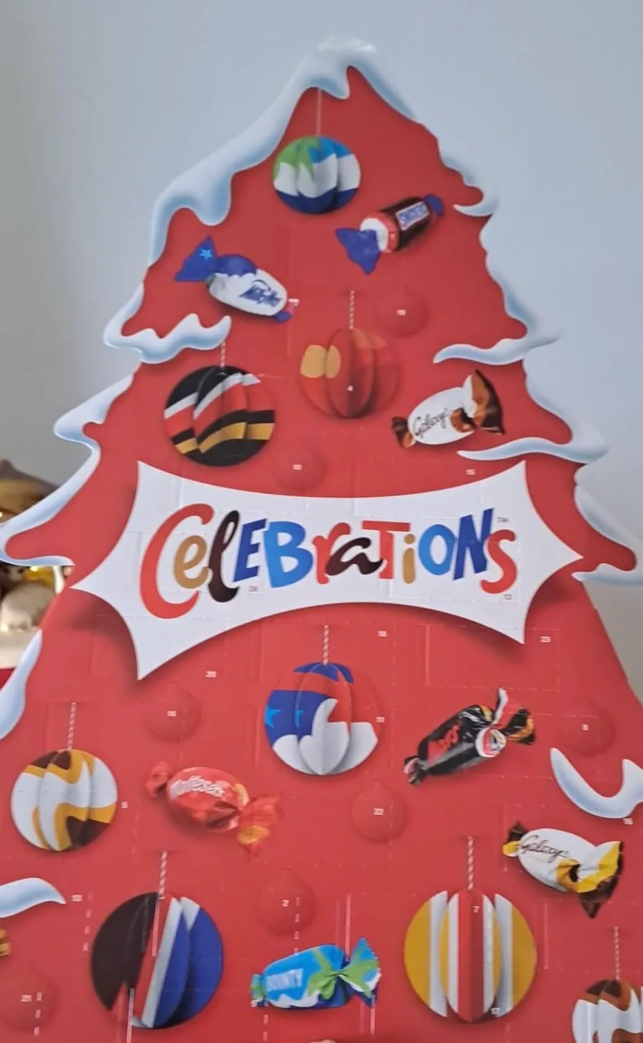 Mars Celebrations Calendario Avvento Cioccolato 215 g