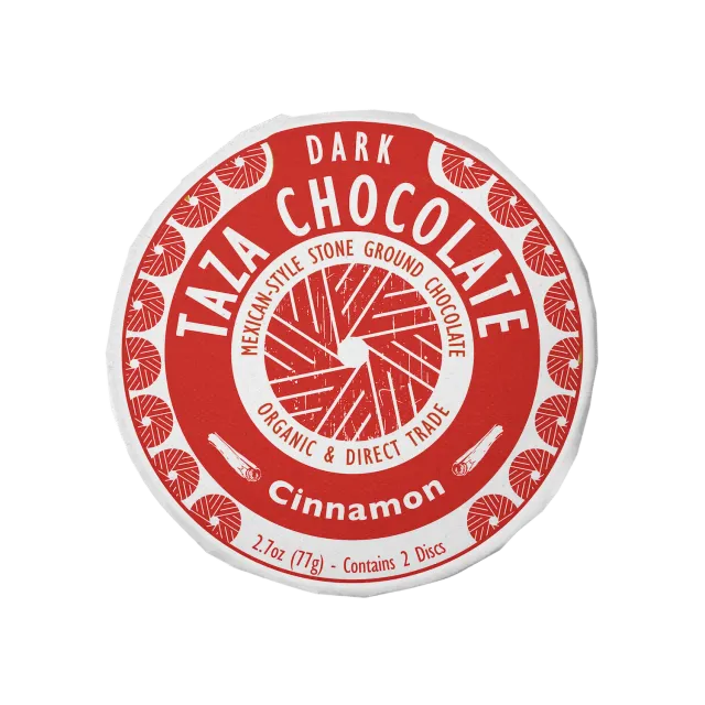 Taza Cinnamon disco cioccolato fondente 50% 76 g