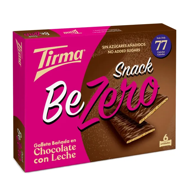 Tirma BeZero biscotti cioccolato al latte 105g 6 pezzi