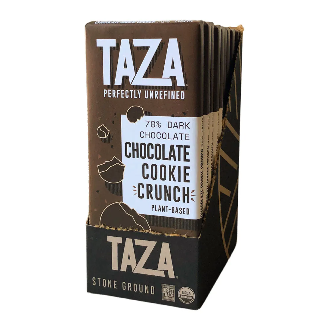Taza Chocolate Cookie Crunch tavoletta fondente 70% 70 g