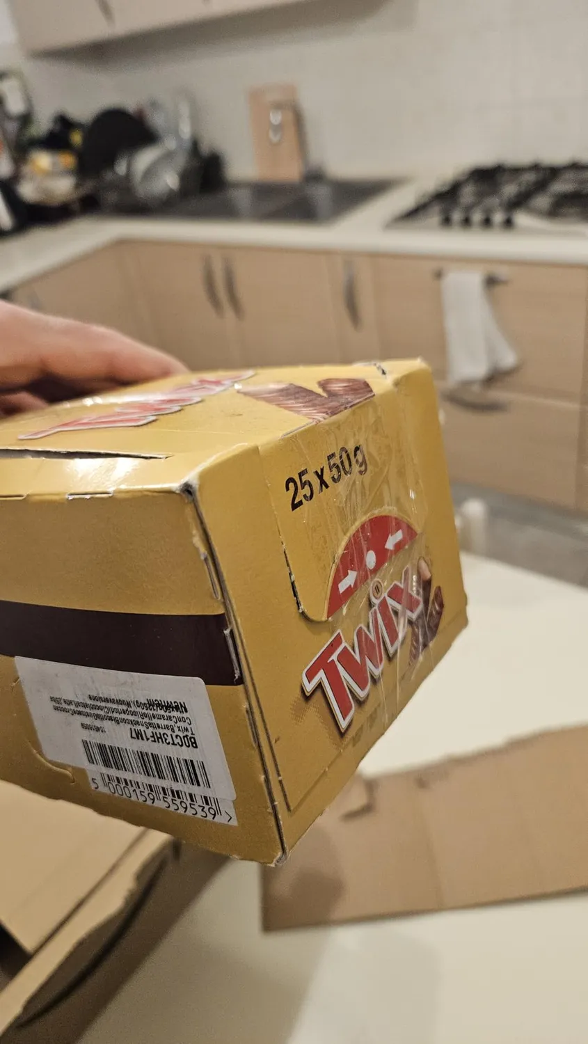 Twix barretta biscotto caramello latte 25 x 50 g nuova versione