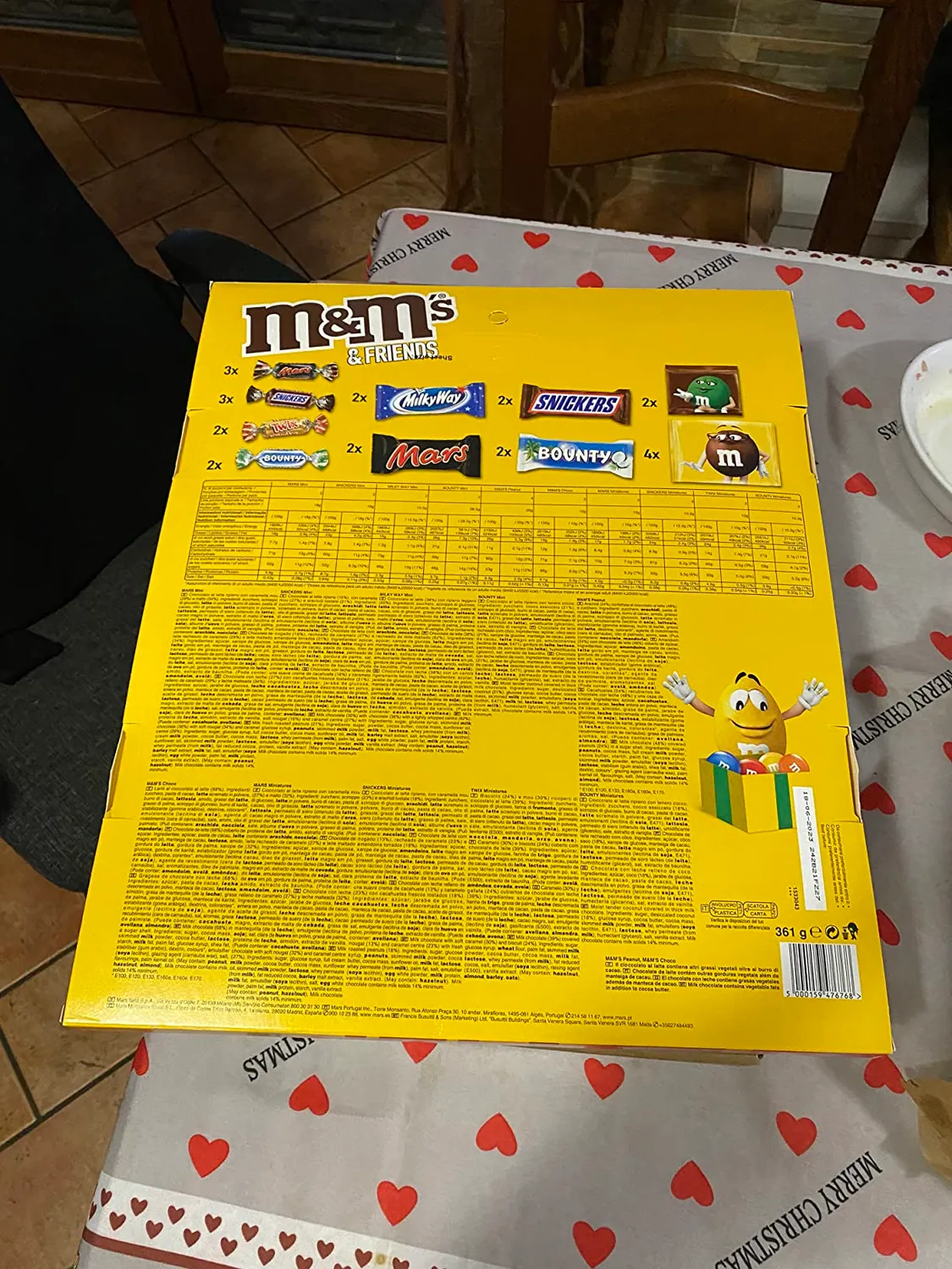 Mars M&M's & Friends Calendario Avvento 2025 2x361g misto