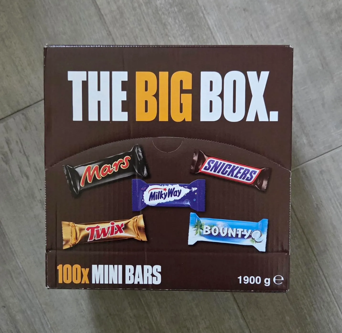 Mars Mixed Minis assortimento cioccolato 100 barrette 1900 g