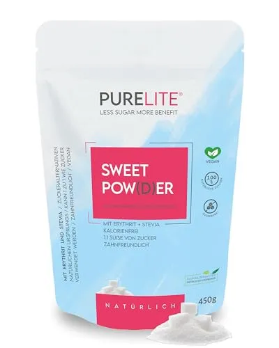 PURELITE Sweet Powder dolcificante 450g zero calorie naturale