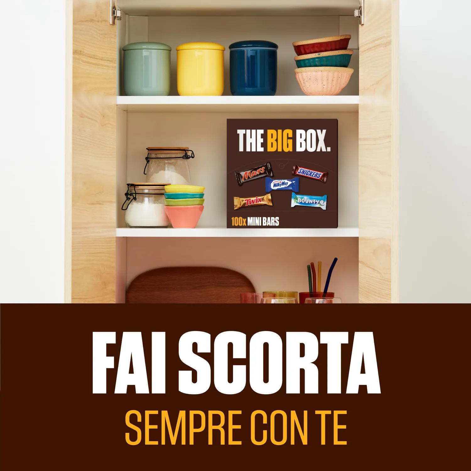 Mars Mixed Minis assortimento cioccolato 100 barrette 1900 g