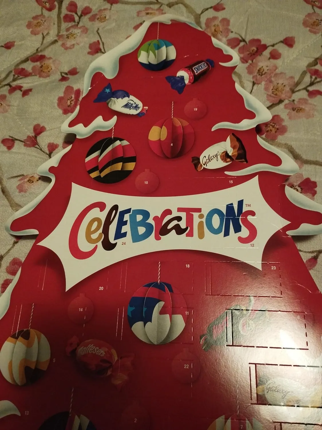 Mars Celebrations Calendario Avvento Cioccolato 215 g