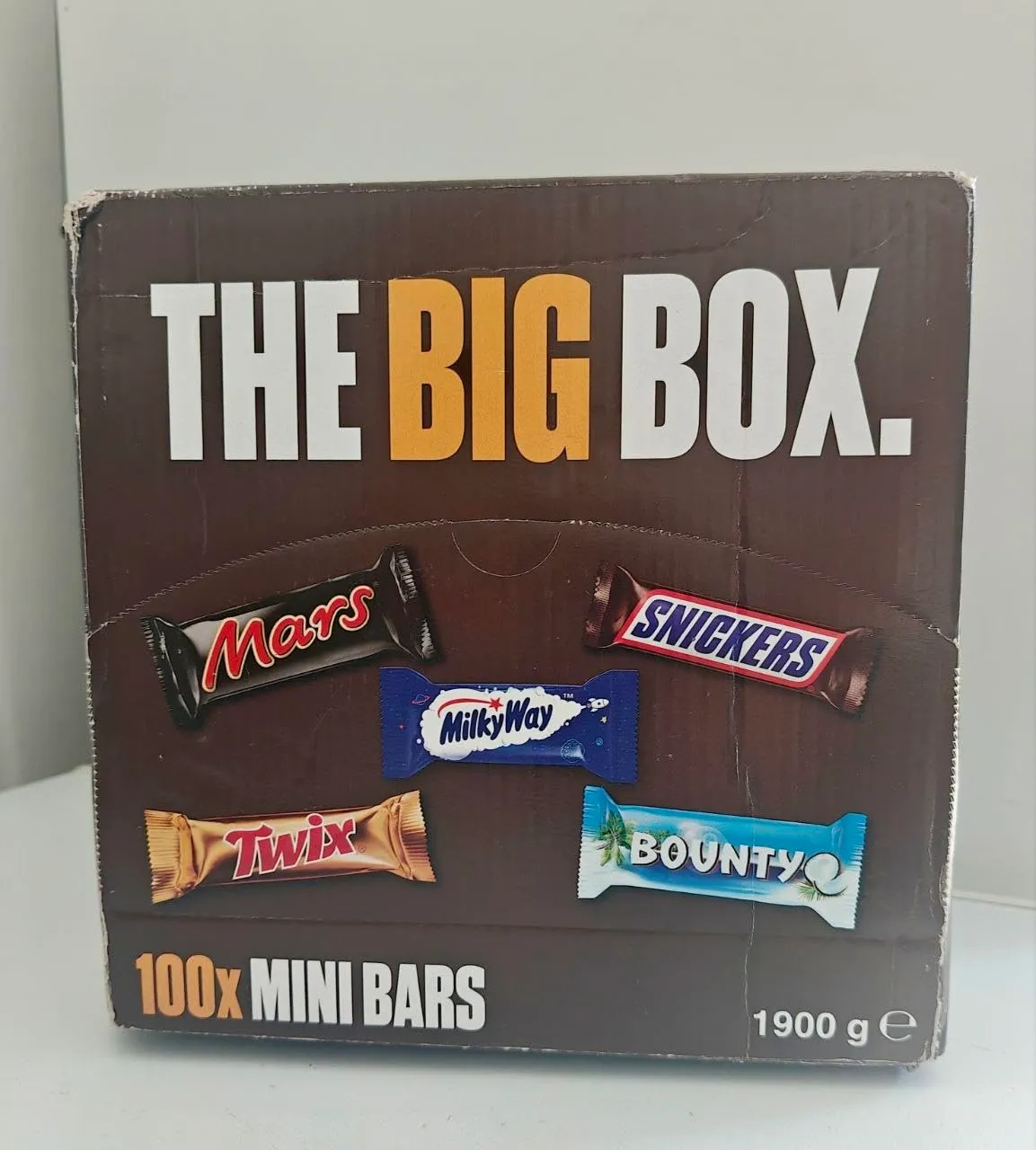 Mars Mixed Minis assortimento cioccolato 100 barrette 1900 g