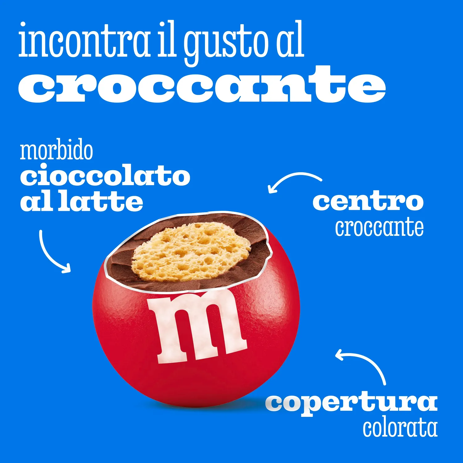 M&M's Crispy Confetti Riso Cioccolato Busta 187 g