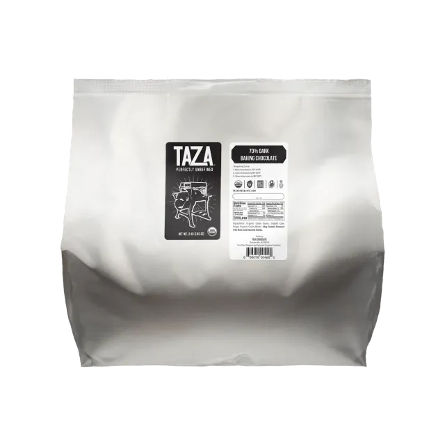 Taza 70% cioccolato da forno 3 kg fondente