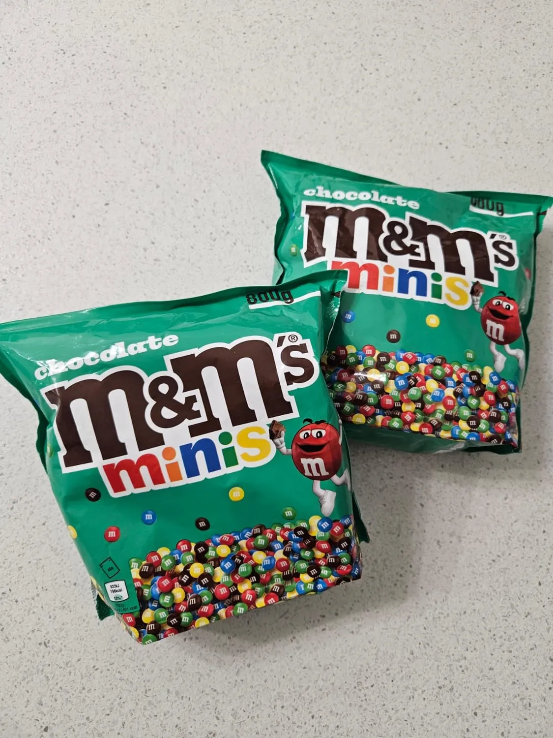 Mars M&M's Minis Confetti Cioccolato Latte 800g famiglia