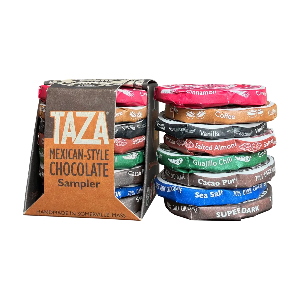 Taza Mexican-Style sampler 8 dischi cioccolato assortiti