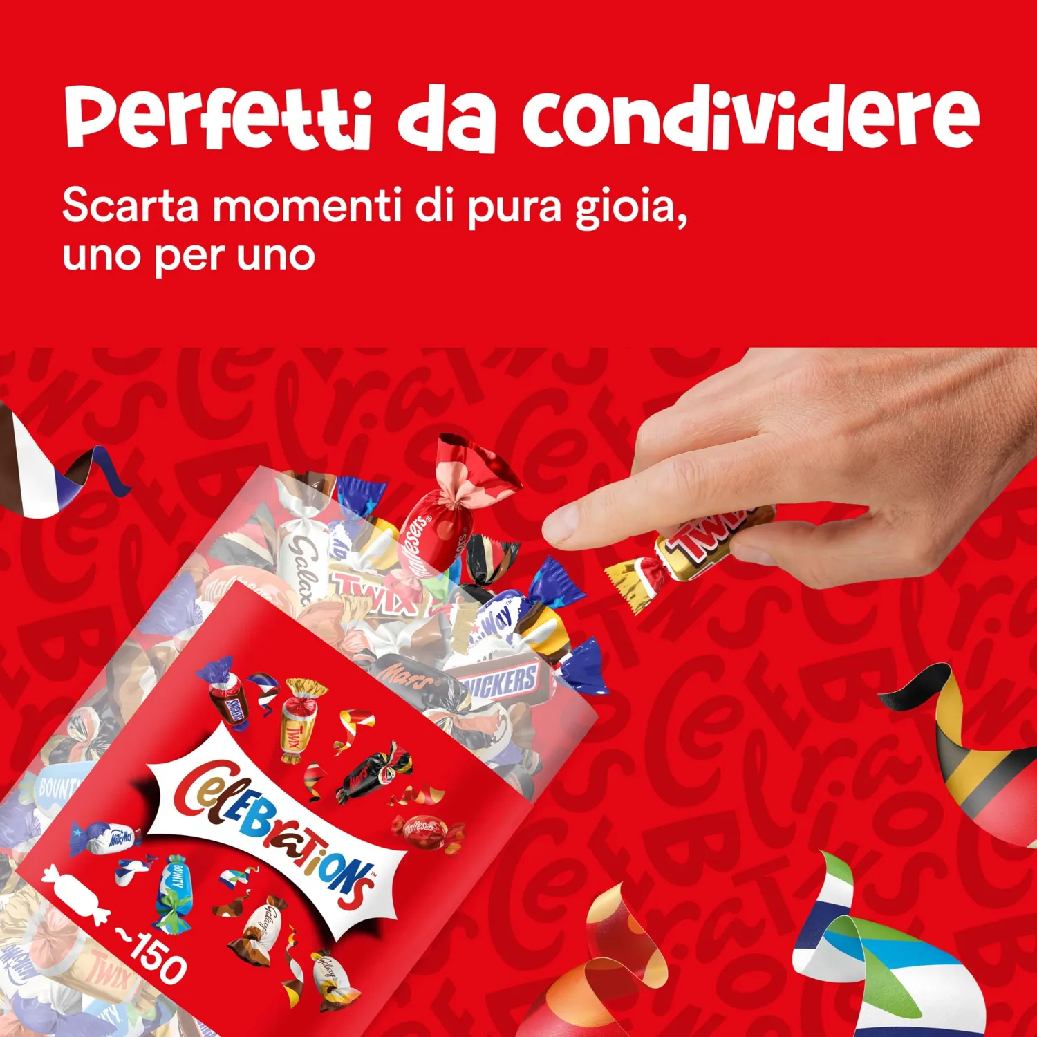 Mars Celebrations cioccolatini assortiti 1435g da festa