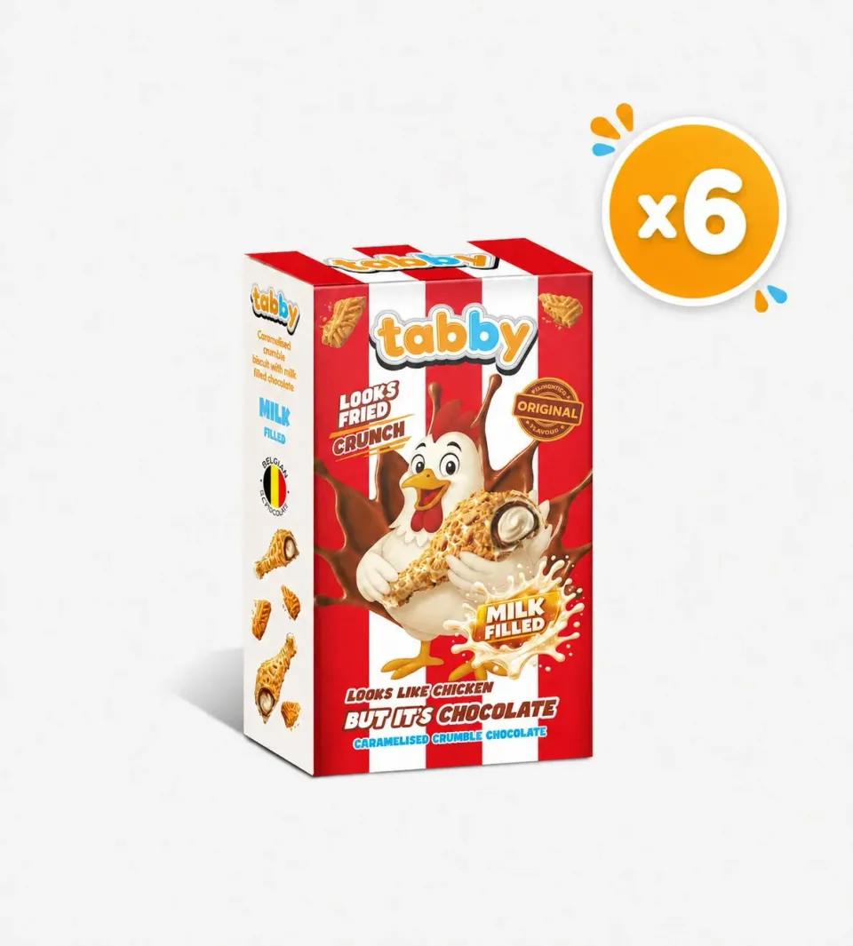 Tabby Chicken Chocolate Drumstick cioccolato 50 g x6