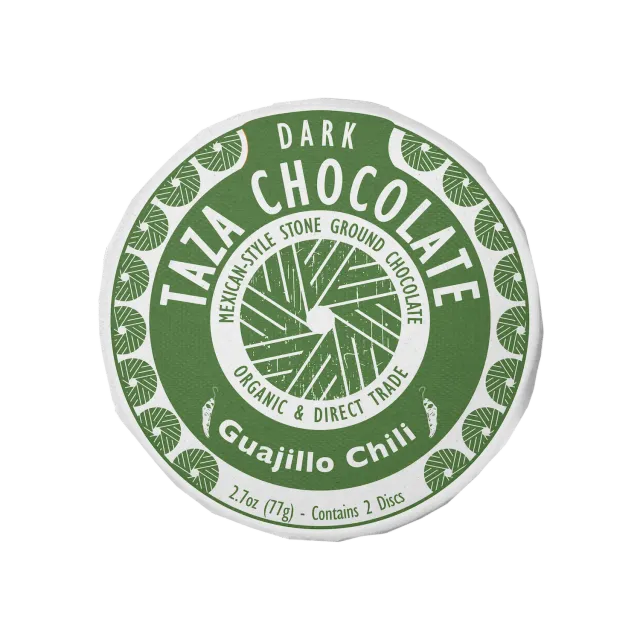 Taza Guajillo Chili disco fondente piccante 77g