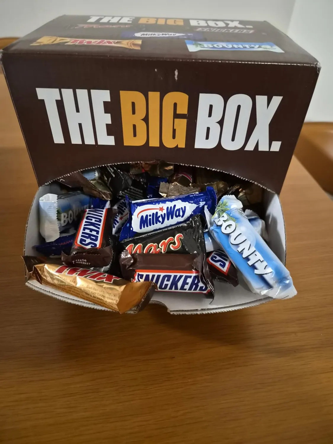 Mars Mixed Minis assortimento cioccolato 100 barrette 1900 g