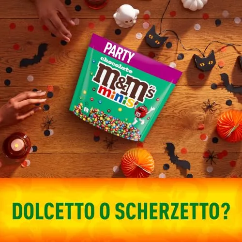 Mars M&M's Minis Confetti Cioccolato Latte 800g famiglia