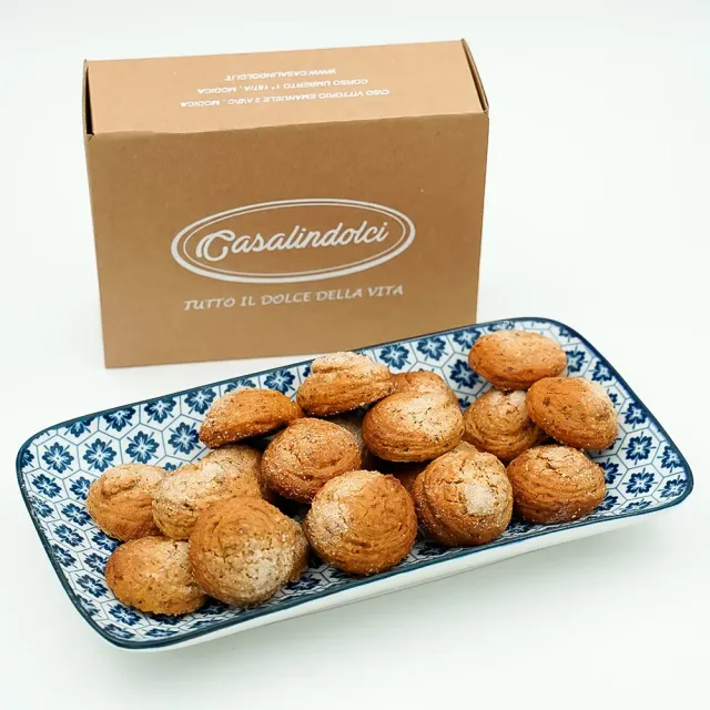 Casalindolci Amaretti biscotti mandorle amare e cannella