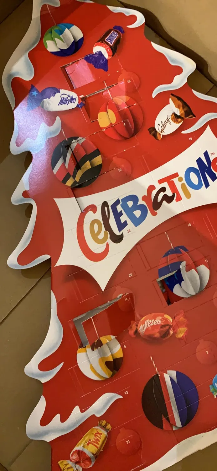 Mars Celebrations Calendario Avvento Cioccolato 215 g