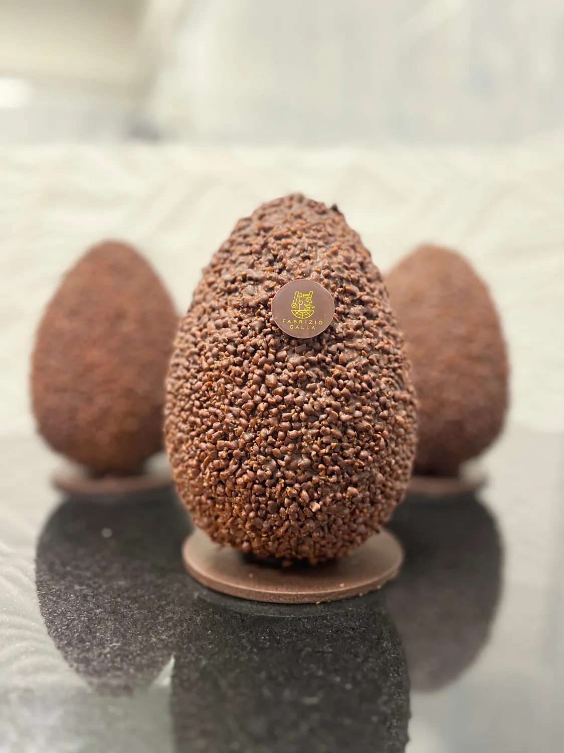 Fabrizio Galla Nocciolato uovo Pasqua 450 g fondente