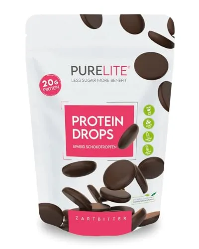 PURELITE Protein Drops gocce fondente 60% 450 g vegano