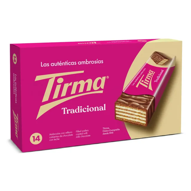 Tirma Wafer Ricoperti Cioccolato al Latte 14 pz 301 g