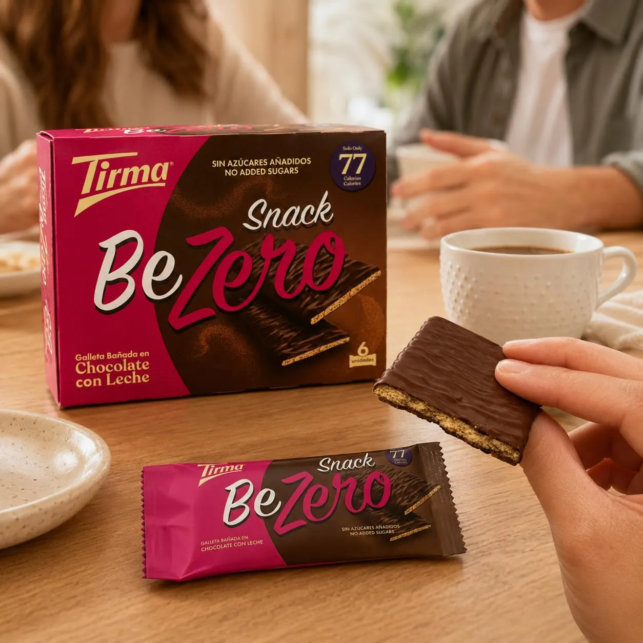 Tirma BeZero biscotti cioccolato al latte 105g 6 pezzi