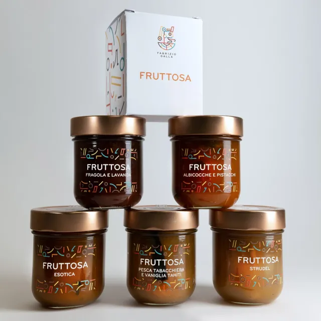 Fabrizio Galla Fruttosa Albicocche Vaniglia 200 g fruttosio