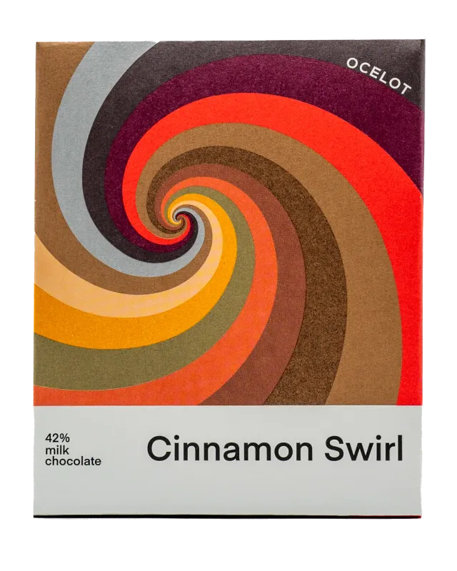 Original Beans Cinnamon Swirl 42% tavoletta latte cannella