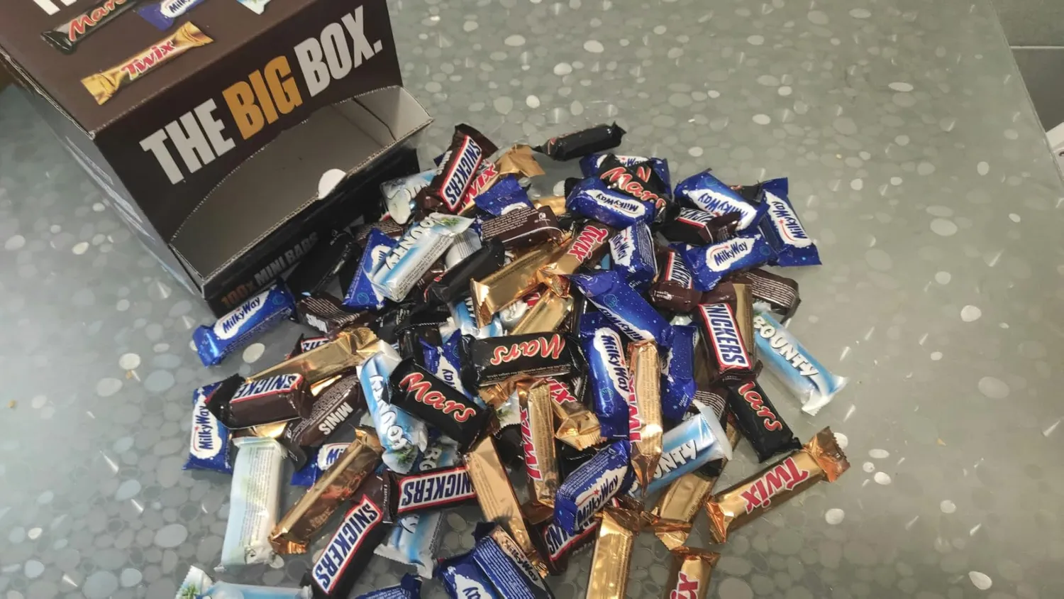 Mars Mixed Minis assortimento cioccolato 100 barrette 1900 g